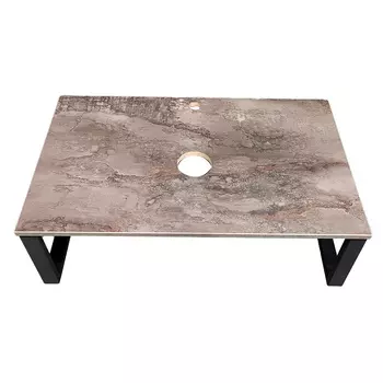 Столешница под раковину 80х25,5х48 см серый мрамор 1Marka Roy (Ц0000026172/88475)