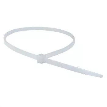 Стяжка кабельная DKC 300х3,6 мм полиамидная белая (100 шт.) (25210SR)