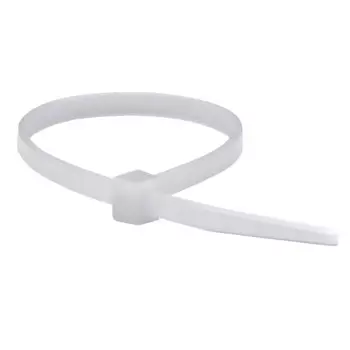 Стяжка кабельная DKC 450х7,6 мм полиамидная белая (100 шт.) (25229SR)