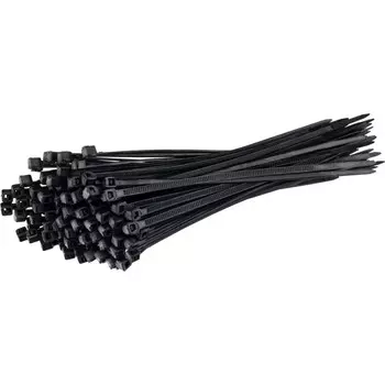 Стяжка кабельная Duwi 100x2,5 мм нейлоновая черная (100 шт.) (30256 8)