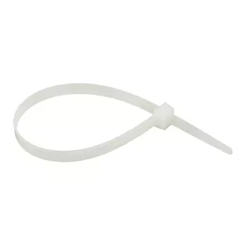 Стяжка кабельная EKF Basic 450х7,2 мм нейлоновая белая (100 шт.) (plc-c-7.2x450)
