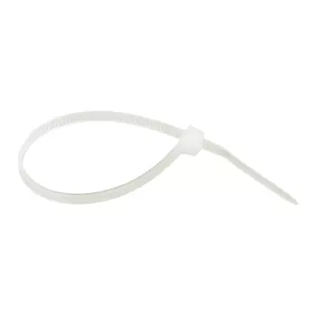 Стяжка кабельная EKF Basic 120х2,5 мм нейлоновая белая (100 шт.) (plc-c-2.5x120)