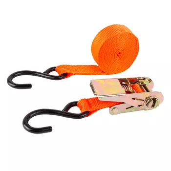 Стяжной ремень 25 мм 5 м (0,1 т) полиэстер Autovirazh (AV-5005)