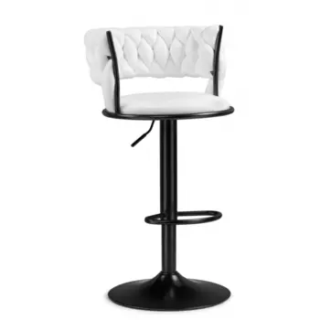 Стул барный Lotus белый (15682)