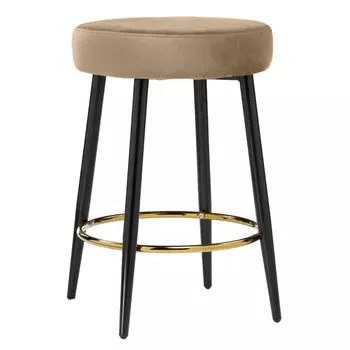 Стул барный Plato бежевый (15059)