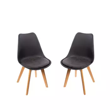 Стул Eames черный (2 шт.) (FR 0024P)