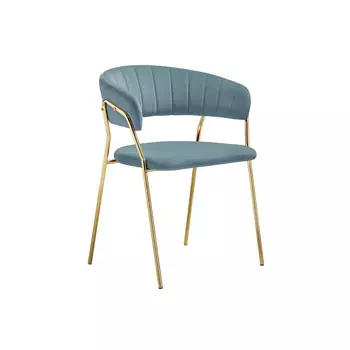 Стул-кресло Kamelia 1 голубой (15473)