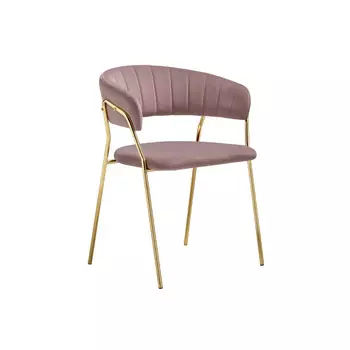 Стул-кресло Kamelia 1 розовый (15474)