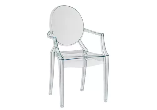 Стул-кресло Luis прозрачный (15441)