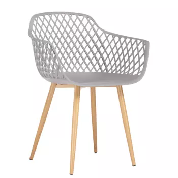 Стул-кресло Rikon серый (15557)