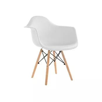 Стул-кресло Ron белый (11627)