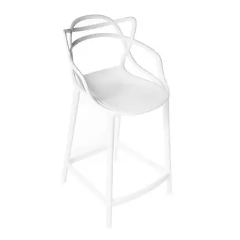 Стул полубарный Masters белый (FR 0131)