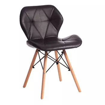 Стул Stuttgart черно-коричневый (17227)