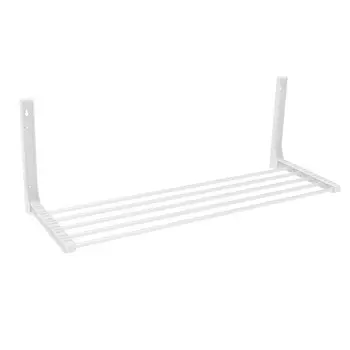 Сушилка для белья настенная Ника 4 м 830х300х305 мм белая