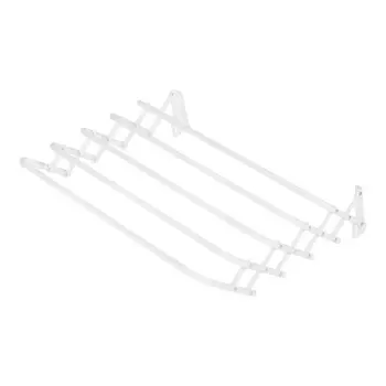 Сушилка для белья настенная Ника 3 м 600х450х185 мм белая