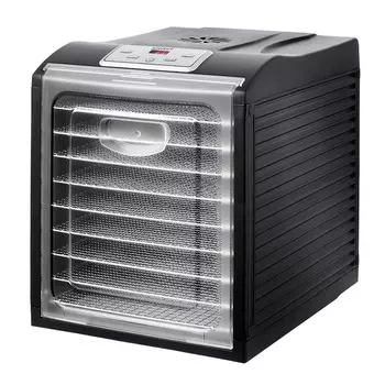 Сушилка для овощей и фруктов Kitfort КТ-1908 черная