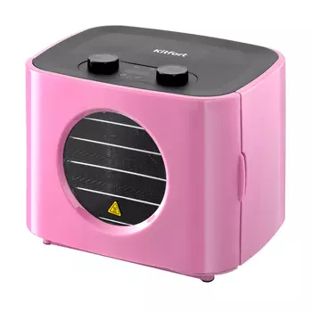 Сушилка для овощей и фруктов Kitfort КТ-1952-3 розовая