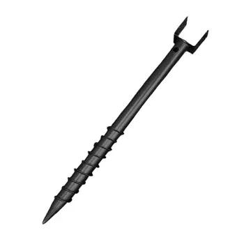 Свая винтовая многовитковая с приваренным фланцем SVU d57х1000 мм