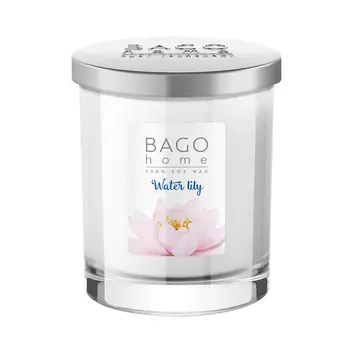 Свеча ароматическая Bago home Водяная лилия 132 г
