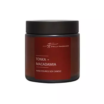 Свеча ароматическая Stella Fragrance Tonka Macadamia 90 г