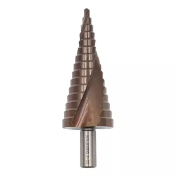 Сверло по металлу ступенчатое спиральное Hilberg 4-32 мм кобальтовое (ST0432)