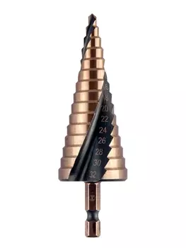 Сверло по металлу ступенчатое спиральное Monogram Special 4-32 мм (101-019)