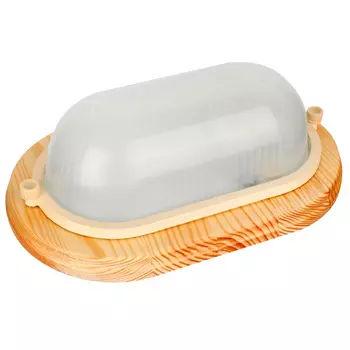 Светильник накладной Camelion 1402D Е27 60 Вт IP54 клен (НБО 04-60-011)