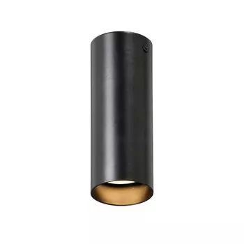 Светильник накладной Vitaluce V4641 GU10 20 Вт 1,5 кв.м черный IP20 (V4641-1/1PL)