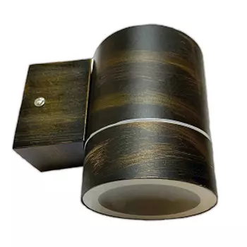 Светильник настенный Ecola 8003A GX53 10 Вт 2 кв.м черный IP65 (FQ53C1ECH)