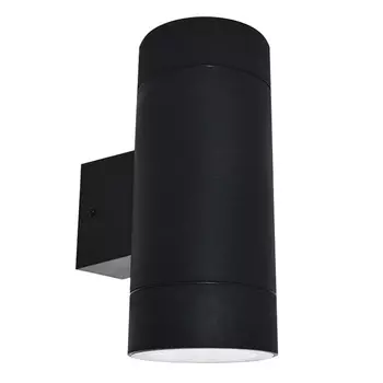 Светильник настенный Ecola 8013A GX53 10 Вт 4 кв.м черный IP65 (PB53C2ECH)