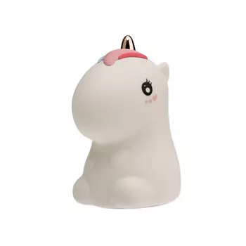 Светильник-ночник светодиодный настольный белый Neon-Night Единорог 0,4 Вт 220 В IP20 (503-003)