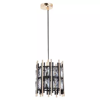 Светильник подвесной Arte Lamp Alruba E14 40 Вт 2 кв.м черный IP20 (A1043SP-1BK)