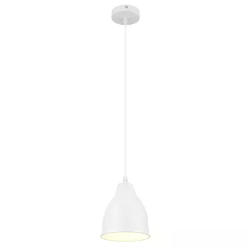 Светильник подвесной Arte Lamp Braccio E27 60 Вт 2 кв.м белый IP20 (A2054SP-1WH)