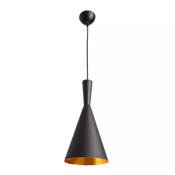 Светильник подвесной Arte Lamp Cappello E27 40 Вт 2 кв.м черный IP20 (A3408SP-1BK)
