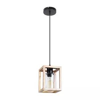 Светильник подвесной Arte Lamp Dublin E27 60 Вт 2 кв.м черный IP20 (A7025SP-1BK)