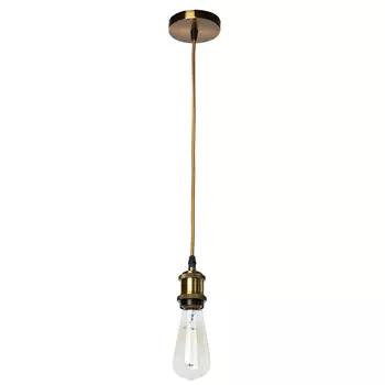 Светильник подвесной Arte Lamp Electra E27 60 Вт 2 кв.м медь IP20 (A7002SP-1PB)