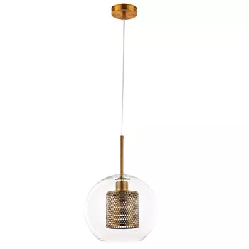 Светильник подвесной Arte Lamp Manchester E27 60 Вт 3 кв.м бронза IP20 (A7625SP-1AB)
