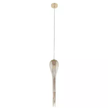 Светильник подвесной Arte Lamp Waterfall E14 40 Вт 2 кв.м золото IP20 (A1577SP-1GO)