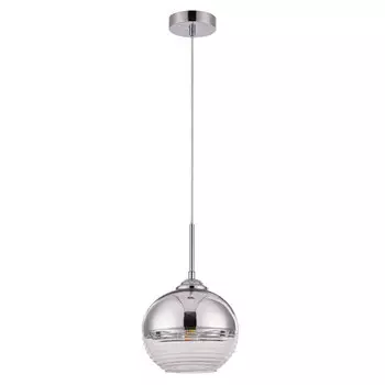 Светильник подвесной Arte Lamp Wave E27 60 Вт 2 кв.м хром IP20 (A7761SP-1CC)