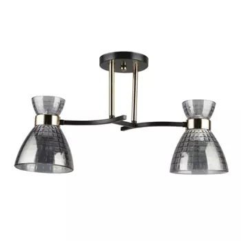 Светильник подвесной De City Дэла E27 120 Вт 6 кв.м черный IP20 (635015802)