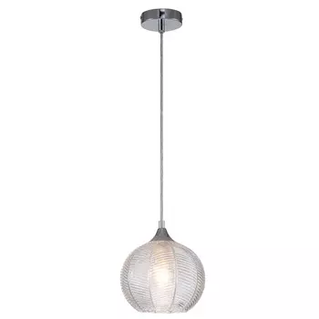 Светильник подвесной Escada Pion Е27 60 Вт 3 кв.м хром IP20 (10194/1S Clear)