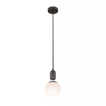 Светильник подвесной Eurosvet Bubble Е27 60 Вт 4 кв.м черный жемчуг IP20 (a052662)