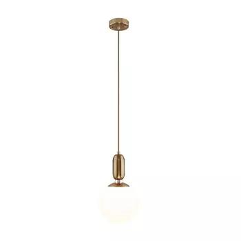 Светильник подвесной Eurosvet Bubble Е27 60 Вт 4 кв.м латунь IP20 (a050249)