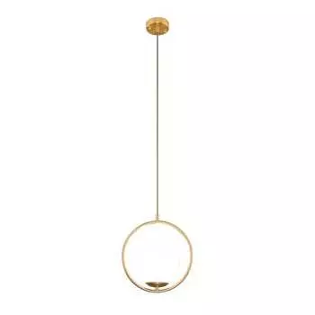 Светильник подвесной Eurosvet Ringo E27 60 Вт 4 кв.м золото IP20 (a050244)