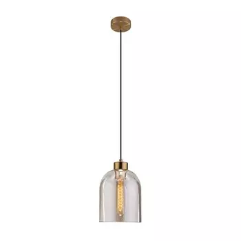 Светильник подвесной Eurosvet Tandem Е27 60 Вт 4 кв.м латунь IP20 (a053238)