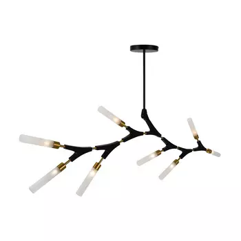 Светильник подвесной Freya Jill G9 480 Вт 32 кв.м черный IP20 (FR5213PL-08B)