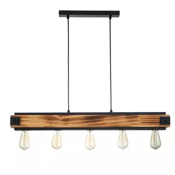 Светильник подвесной Indigo Albero E27 300 Вт 18 кв.м черный IP20 (V000214)