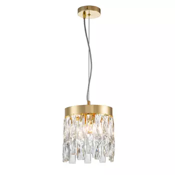 Светильник подвесной Indigo Anna E14 80 Вт 4 кв.м золото IP20 (V000384)