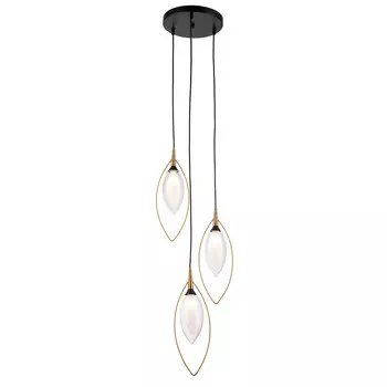 Светильник подвесной Indigo Fiore G9 75 Вт 7 кв.м черный IP20 (V000143)