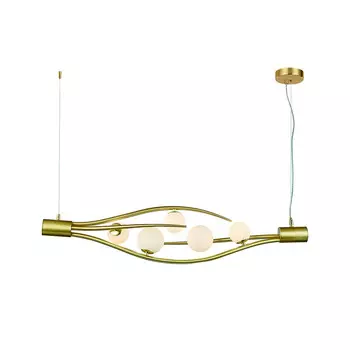 Светильник подвесной Indigo Flusso G9 140 Вт 9 кв.м золото IP20 (V000230)